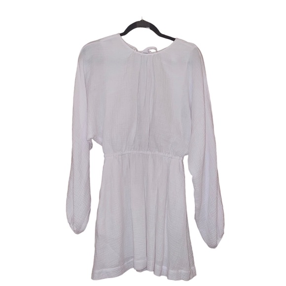 NWT Every Open Back Mini Dress in White - Picture 9 of 9